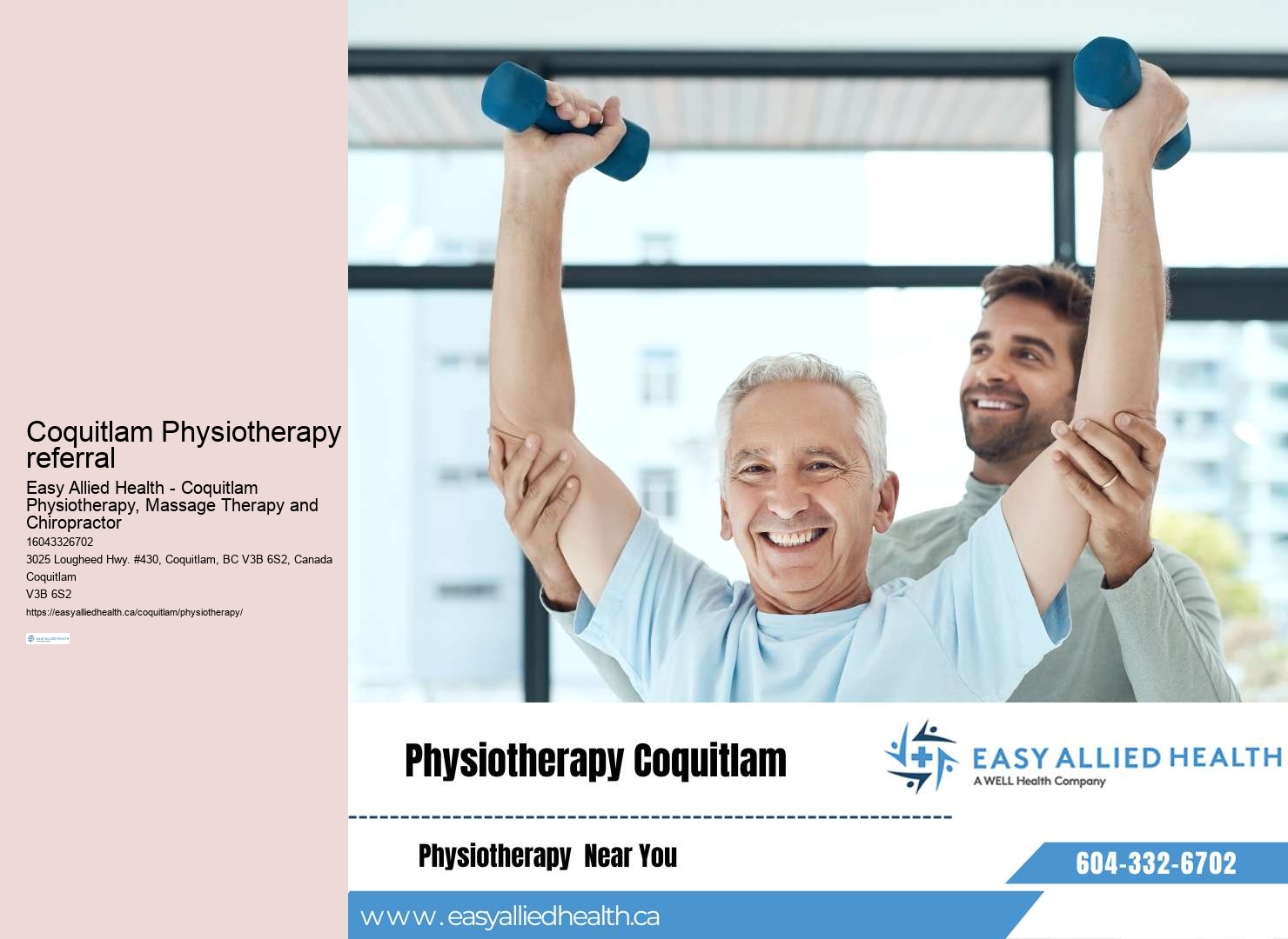 Chronic pain management Coquitlam