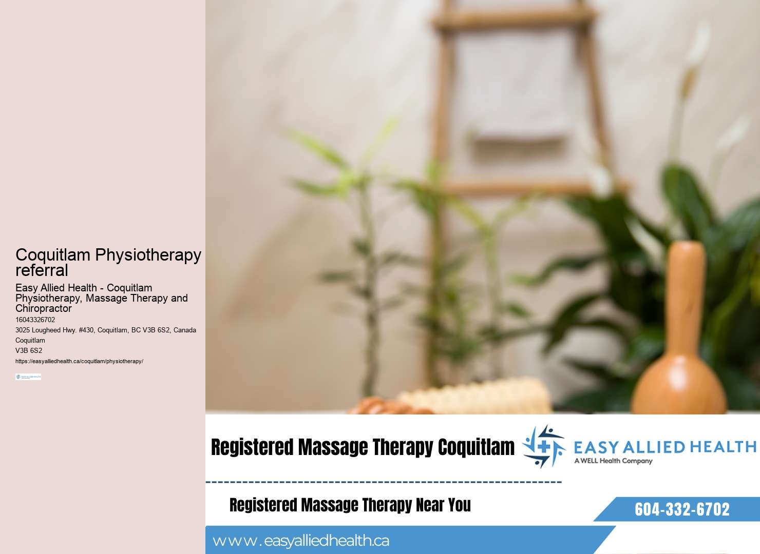 Exercise rehabilitation Coquitlam