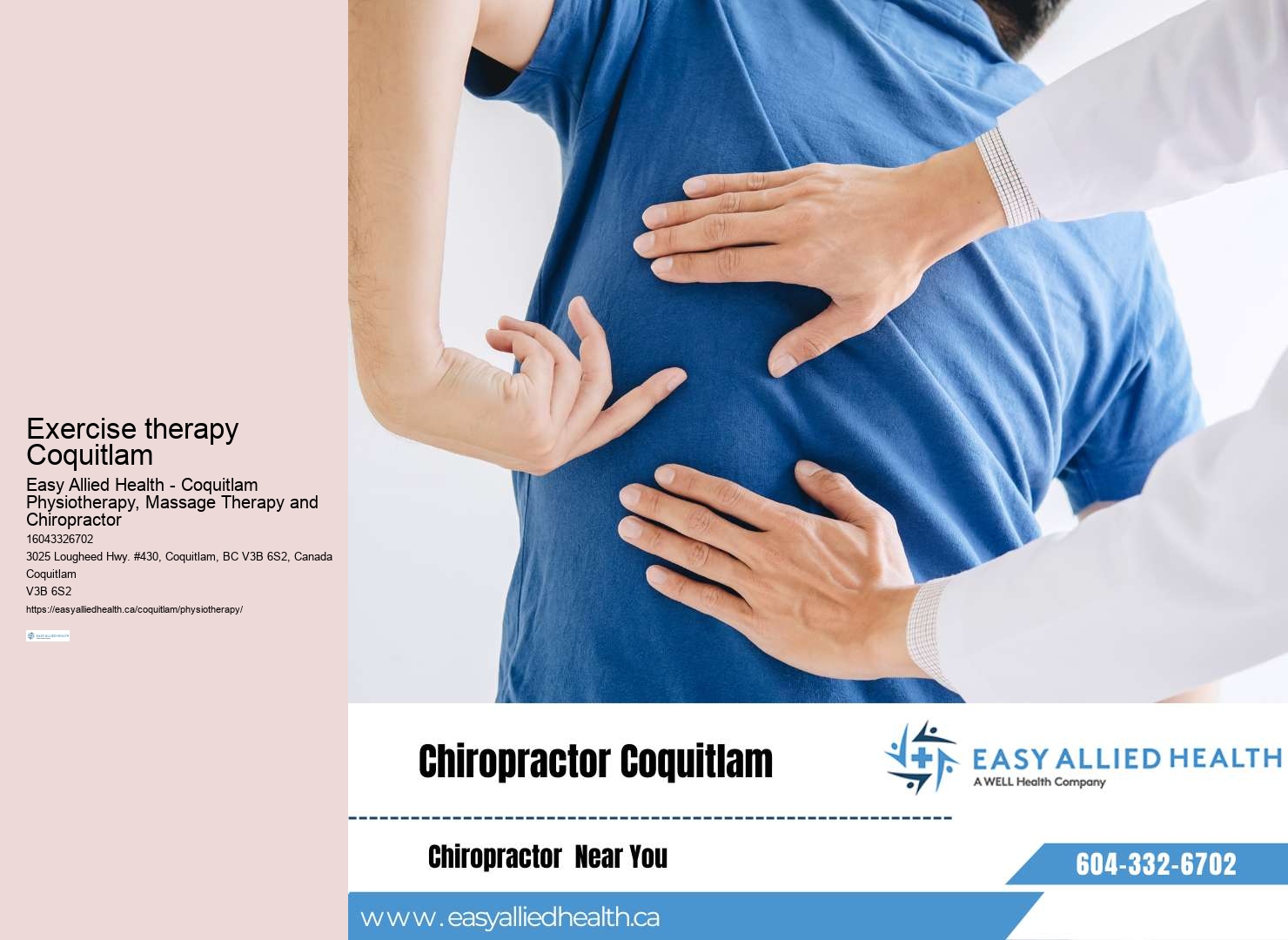 Pelvic floor rehabilitation Coquitlam