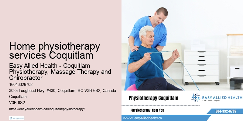 Home physiotherapy services Coquitlam