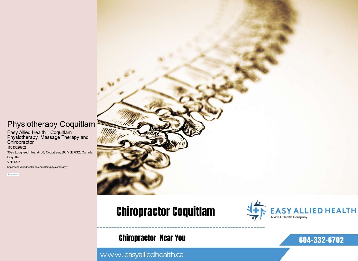 Coquitlam Posture Correction