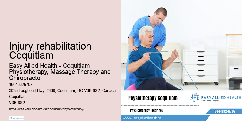 Injury rehabilitation Coquitlam