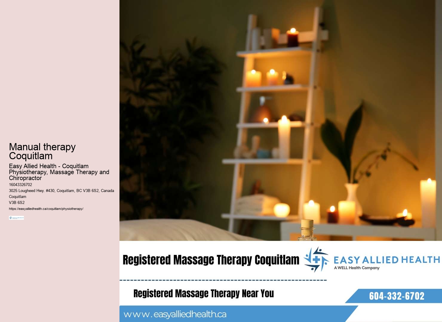 Injury recovery Coquitlam