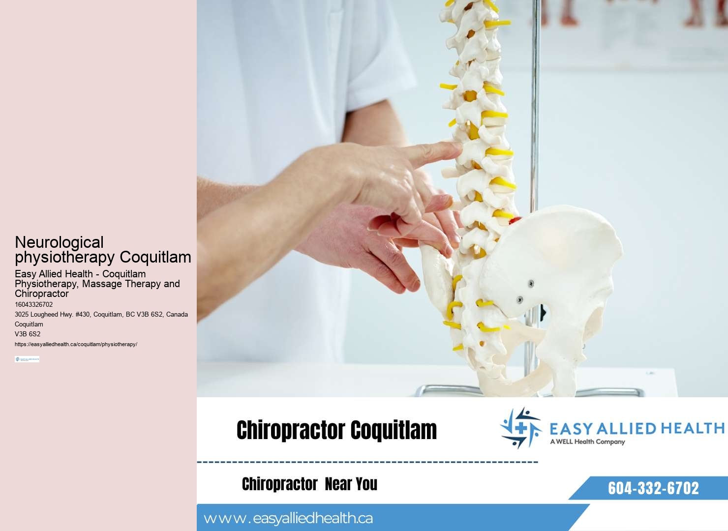 Coquitlam physiotherapy for balance and coordination