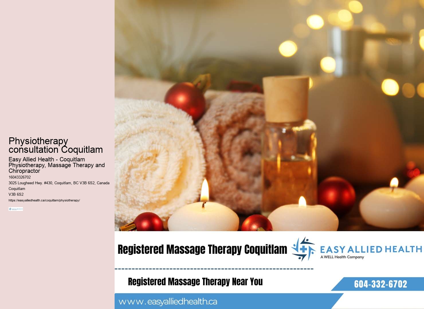 Physiotherapy Clinic Coquitlam