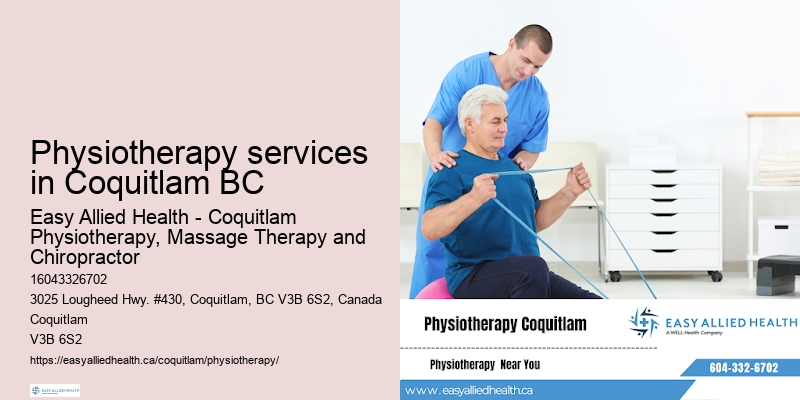 Physiotherapy services in Coquitlam BC