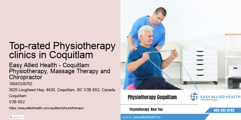 Top-rated Physiotherapy clinics in Coquitlam