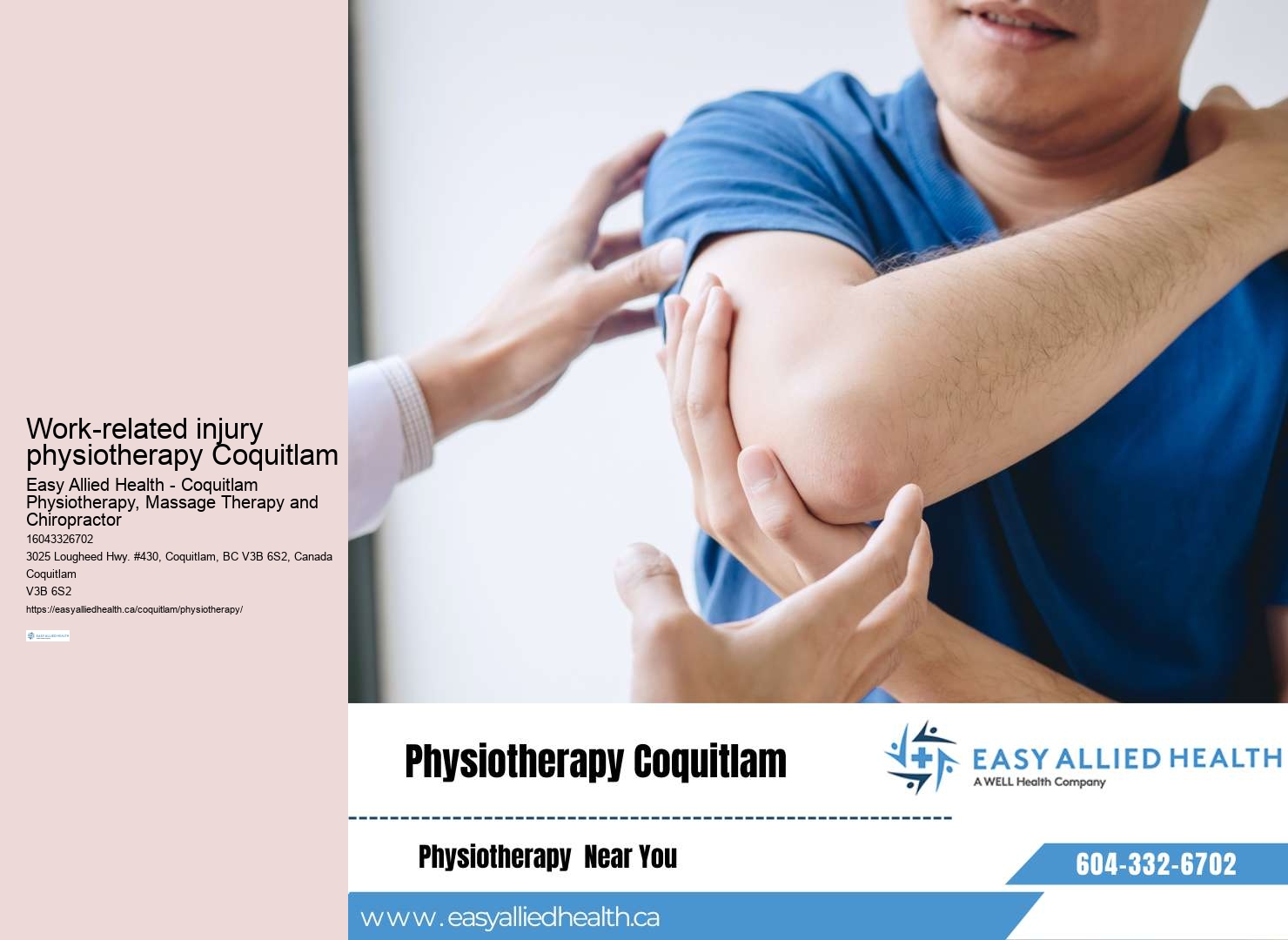 Coquitlam Orthopedic Physiotherapy