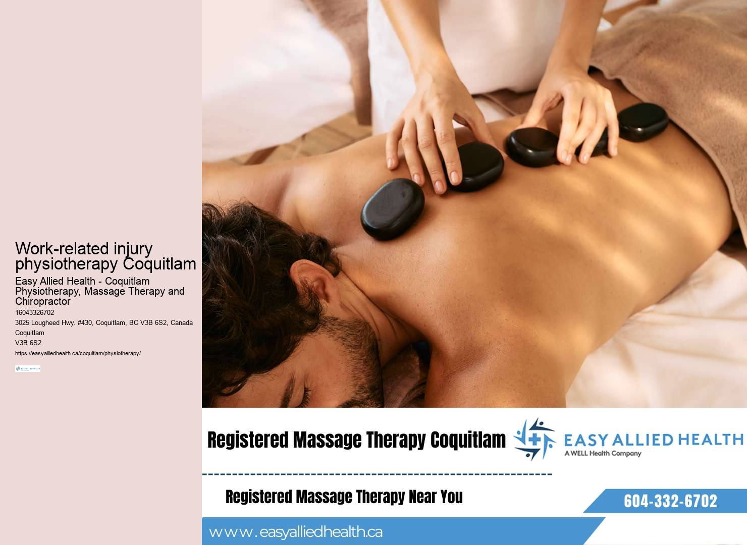 Coquitlam Physiotherapy care plans