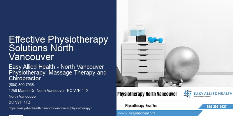 Physiotherapy Effective Physiotherapy Solutions North Vancouver Options