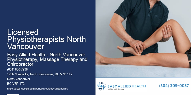 TMJ Physiotherapy Licensed Physiotherapists North Vancouver