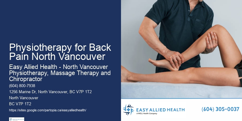 Core Strengthening Physiotherapy Physiotherapy for Back Pain North Vancouver
