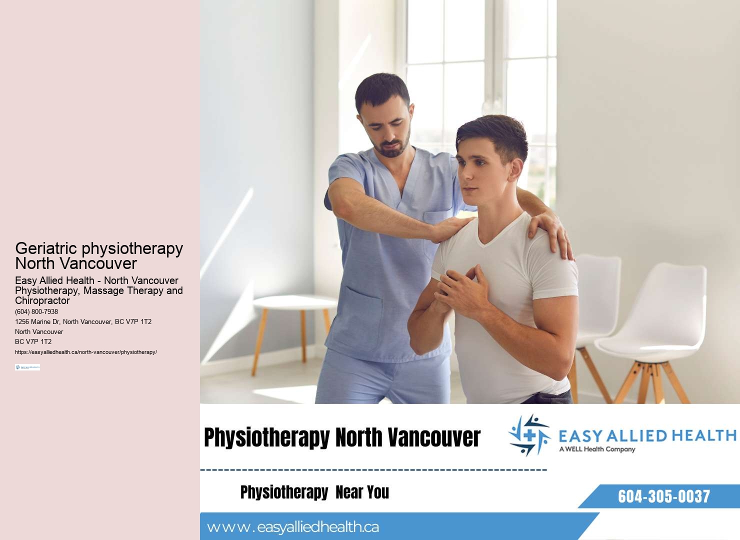 Specialized Physiotherapy Treatments North Vancouver