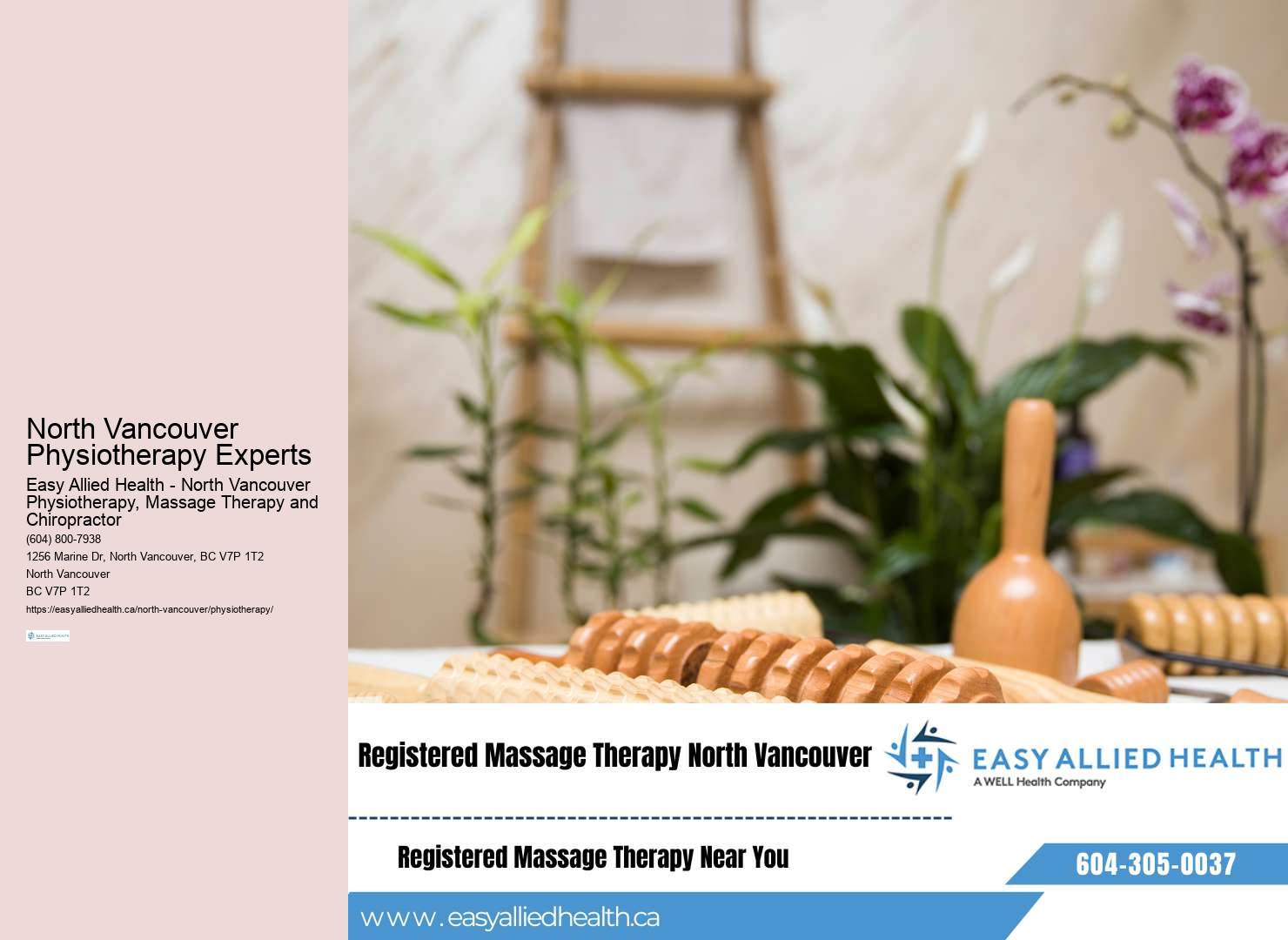 Affordable Physiotherapy North Vancouver