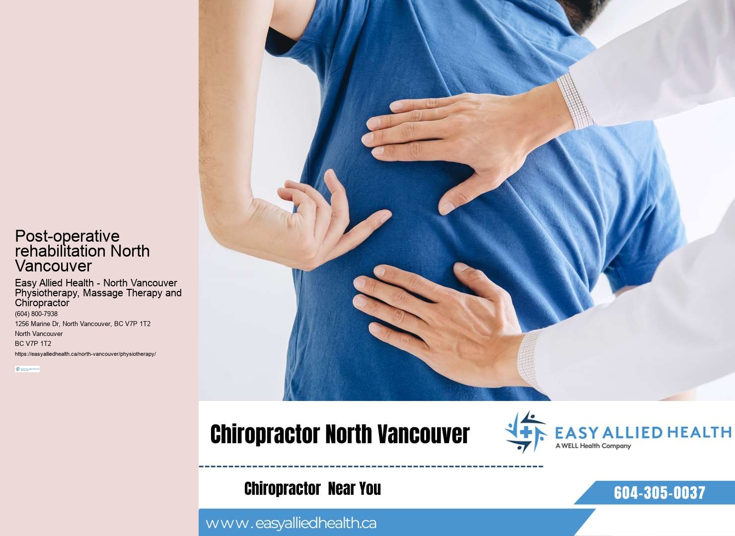 Top-rated Muscle Pain Experts North Vancouver