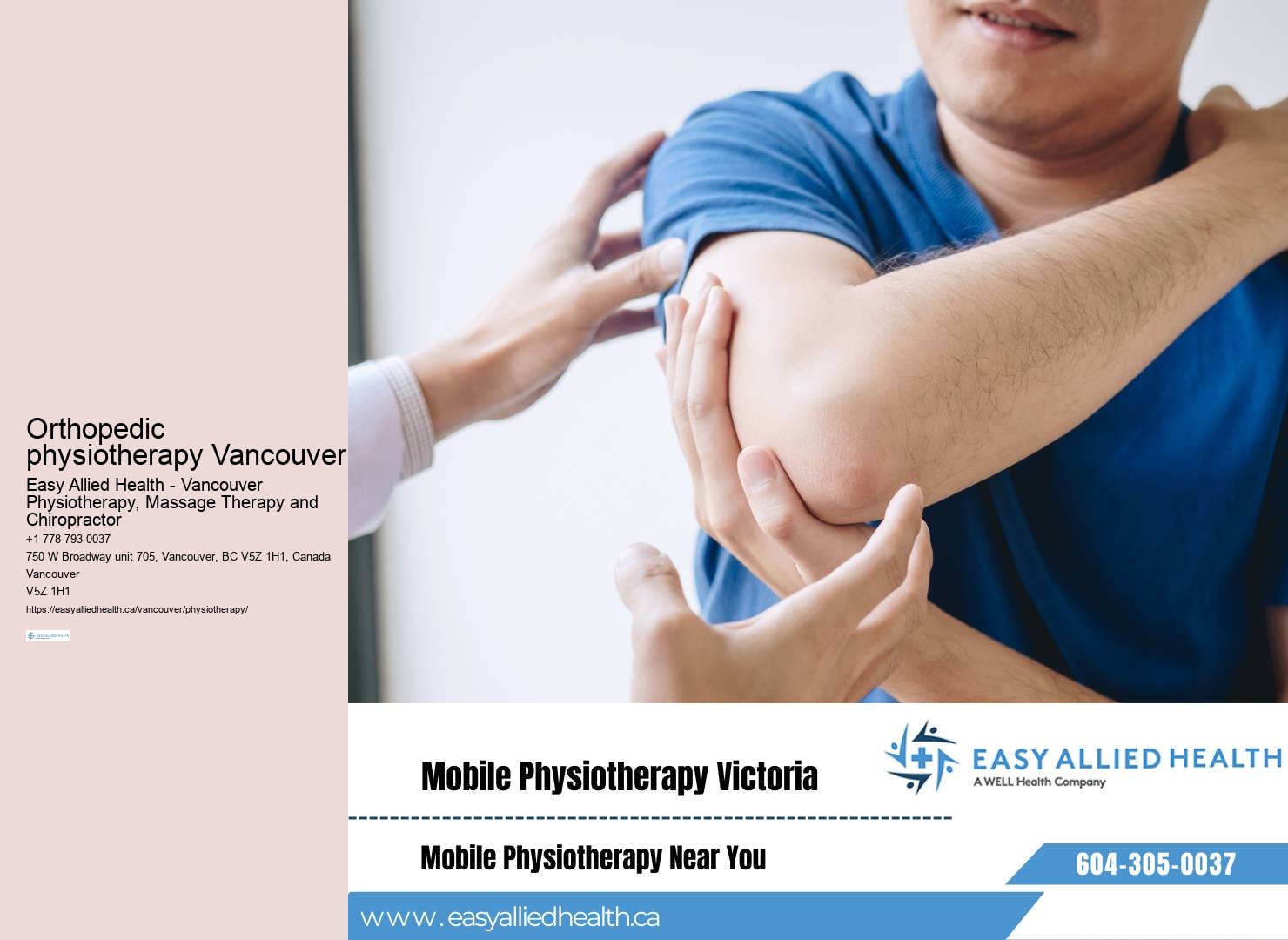 Vancouver Physiotherapy Career Opportunities