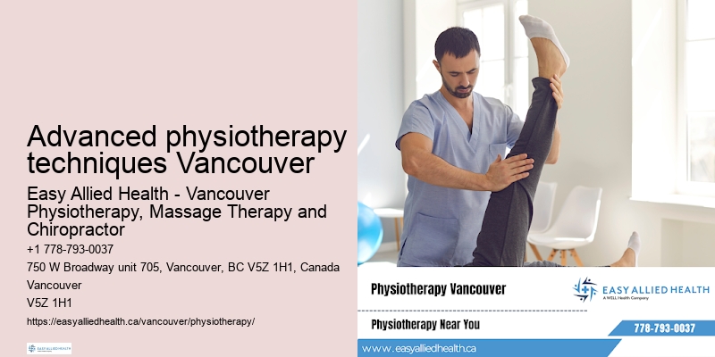 Advanced physiotherapy techniques Vancouver physiotherapy for scoliosis