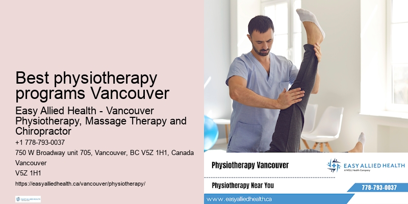 Sports injury physiotherapy Best physiotherapy programs Vancouver
