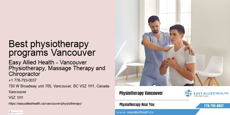 Best physiotherapy programs Vancouver physiotherapy for children