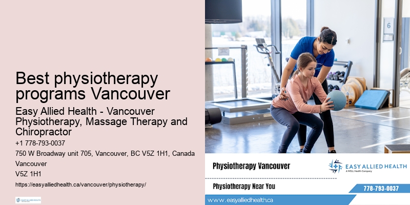 Exceptional physiotherapy outcomes Best physiotherapy programs Vancouver
