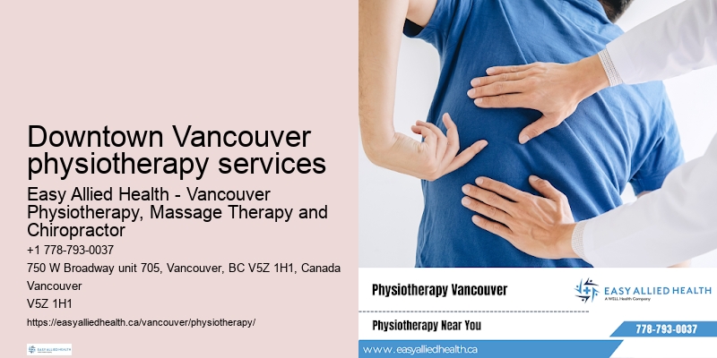 Physiotherapy for hip pain Downtown Vancouver physiotherapy services