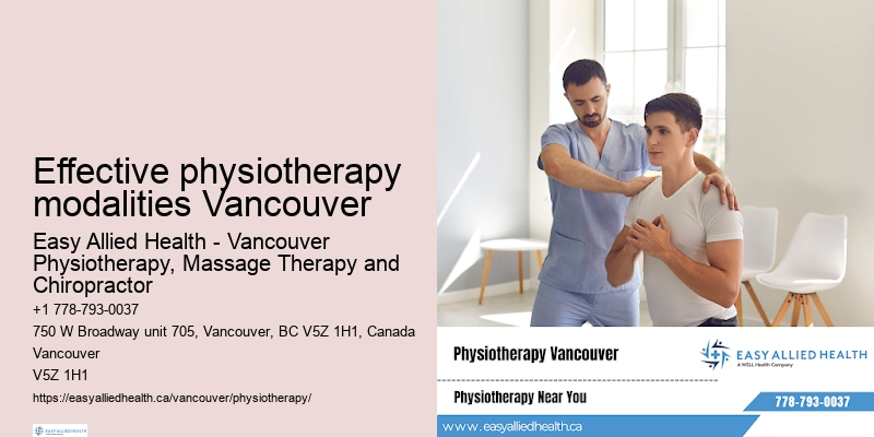Personalized physiotherapy treatments in Effective physiotherapy modalities Vancouver