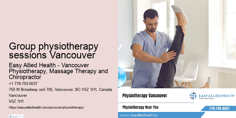 Group physiotherapy sessions Vancouver physiotherapy for pain relief
