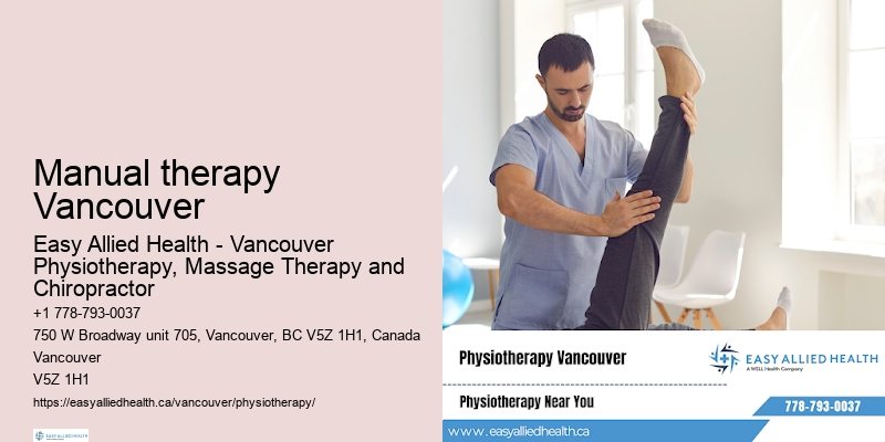 Leading physiotherapy specialists Manual therapy Vancouver