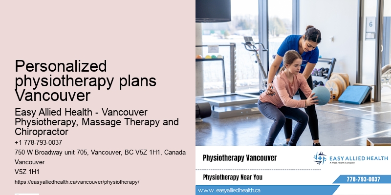 Reliable physiotherapy care Personalized physiotherapy plans Vancouver