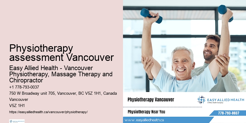 Professional physiotherapy rehabilitation in Physiotherapy assessment Vancouver