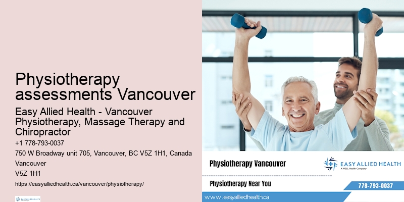 Professional physiotherapy consultations in Physiotherapy assessments Vancouver