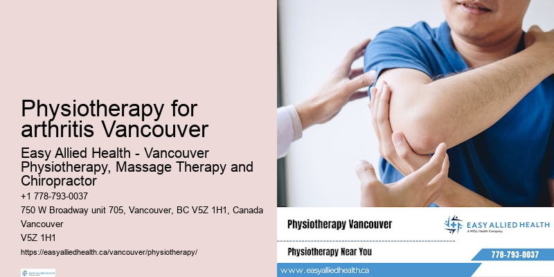 Physiotherapy exercises Physiotherapy for arthritis Vancouver