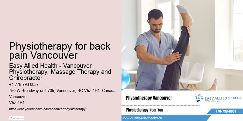 Private physiotherapy sessions Physiotherapy for back pain Vancouver