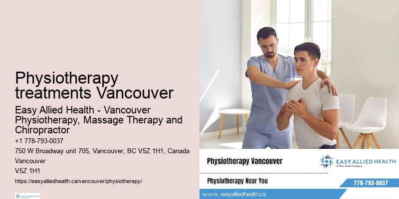Physiotherapy treatments Vancouver physiotherapy services