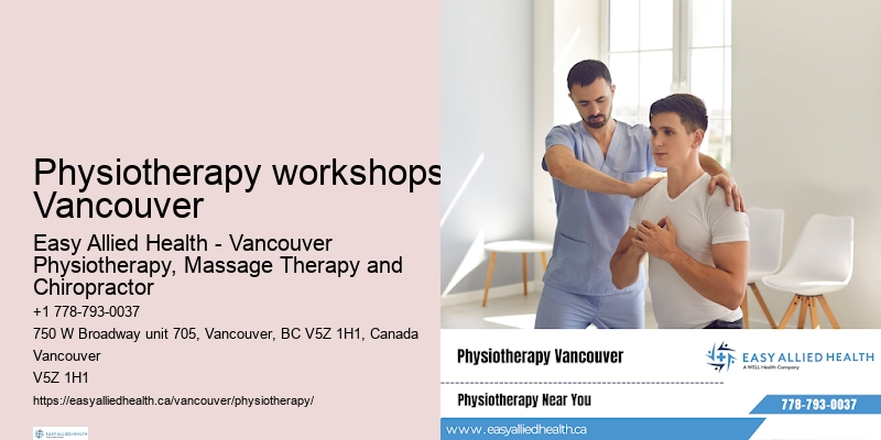 Physiotherapy workshops Vancouver physiotherapy for women's health