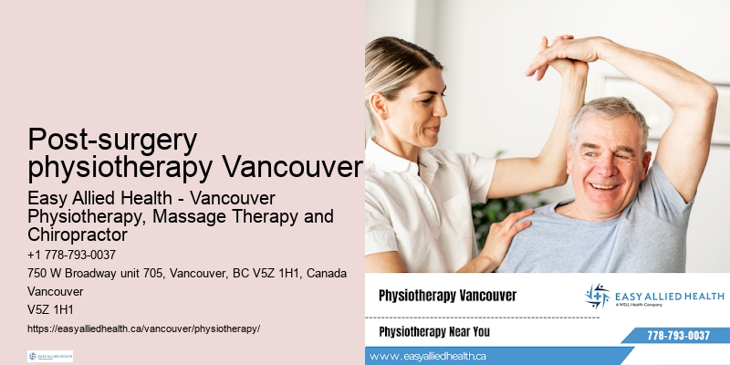 Leading-edge wellness physiotherapy Post-surgery physiotherapy Vancouver