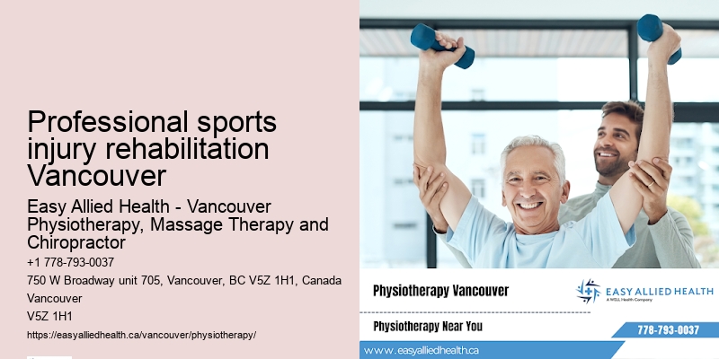 Individualized physiotherapy Professional sports injury rehabilitation Vancouver