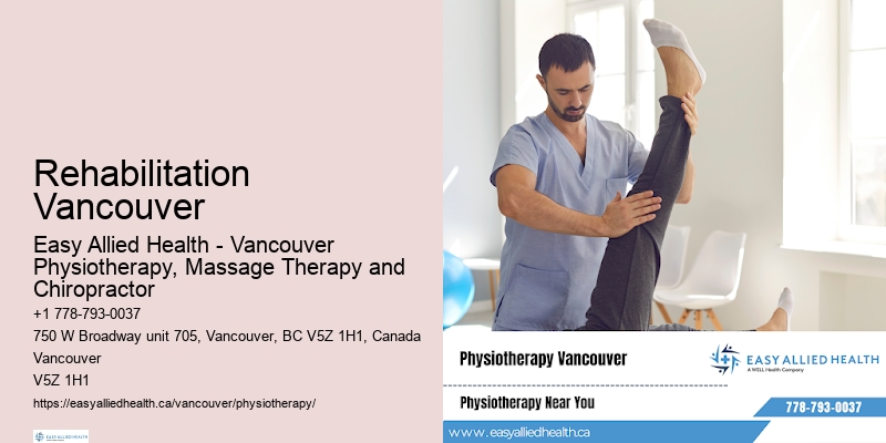 Physiotherapy treatments Rehabilitation Vancouver