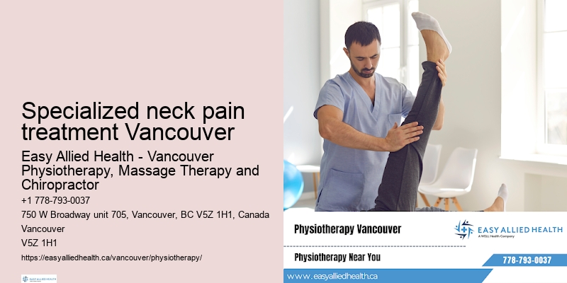 Sports therapy physiotherapy Specialized neck pain treatment Vancouver