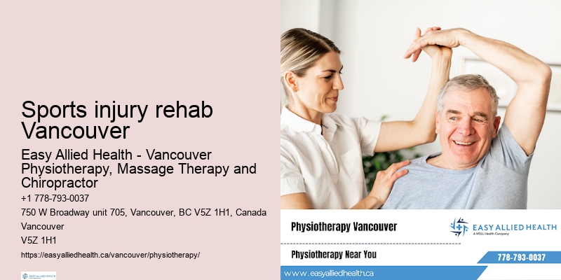 Sports injury rehab Vancouver physio for tennis injuries