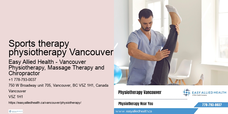 Sports therapy physiotherapy Vancouver physiotherapy for workplace injuries