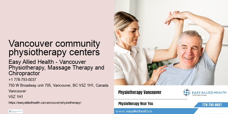 Vancouver community physiotherapy centers physiotherapy for pelvic floor dysfunction