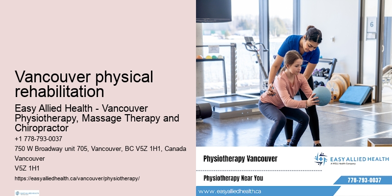 Vancouver physical rehabilitation physio services