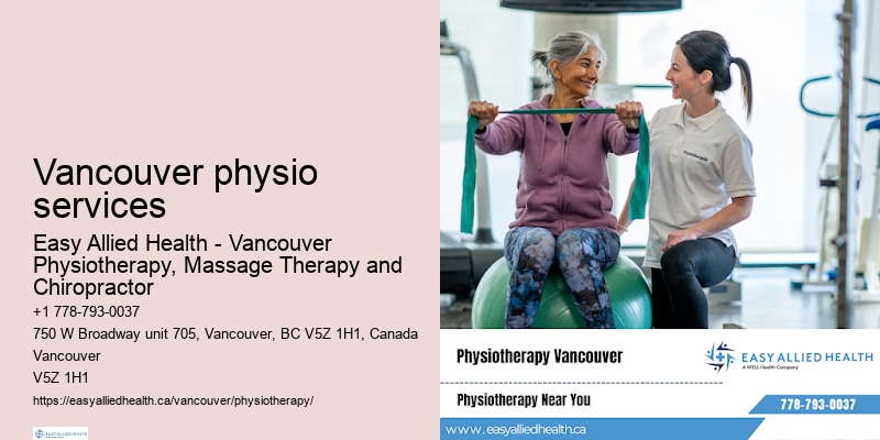 Vancouver physio services physiotherapy treatments