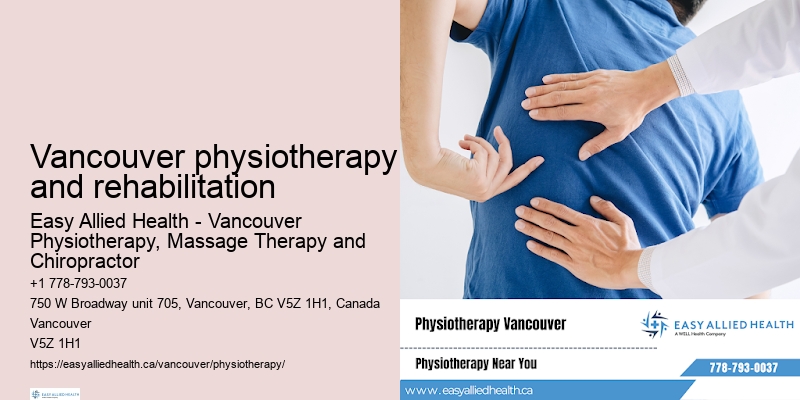 Physiotherapy for posture correction Vancouver physiotherapy and rehabilitation