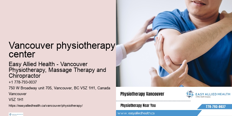 Downtown Vancouver physiotherapy center physiotherapy clinics