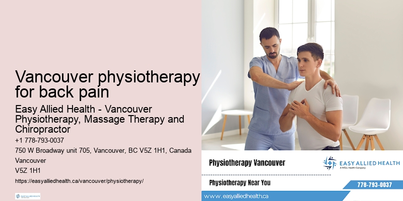 Leading-edge pediatric physiotherapy in Vancouver physiotherapy for back pain
