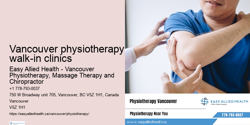 Physiotherapy assessments Vancouver physiotherapy walk-in clinics