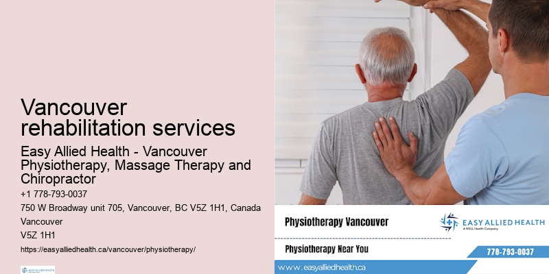 Quality care physiotherapy Vancouver rehabilitation services