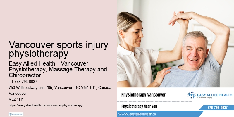 Personalized sports injury recovery Vancouver sports injury physiotherapy